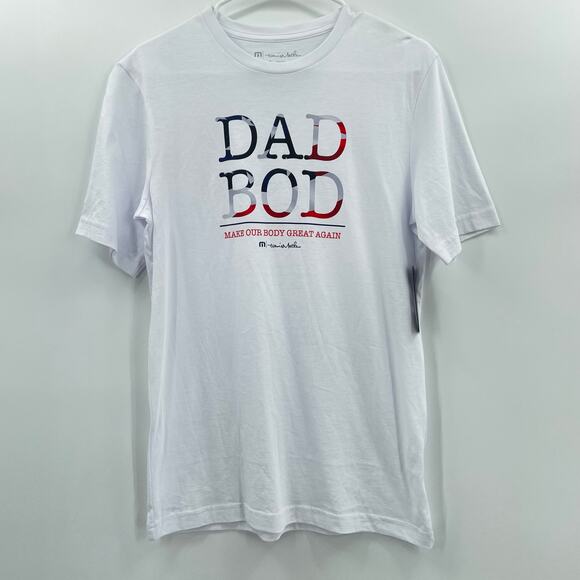 Travis Mathew Other - Travis Mathew Men’s 100% Pima Cotton “Dad Bod” Tee‎ Shirt, NWT, Sz. S **READ**